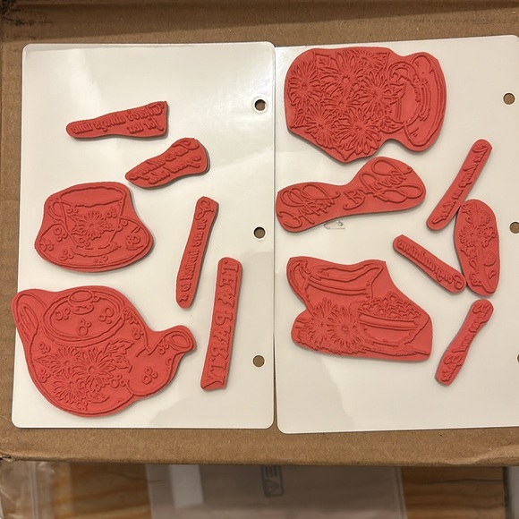 Set of 6 Sheena Douglass stamp sets - Picture 3 of 7